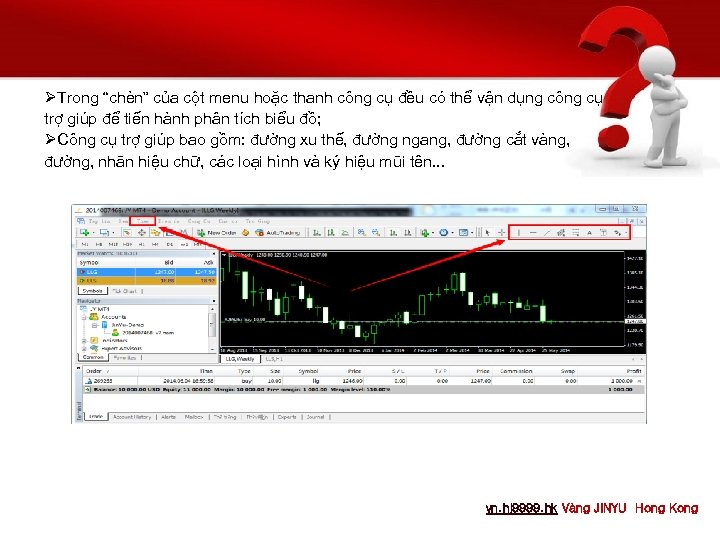 ØTrong “chèn” của cột menu hoặc thanh công cụ đều có thể vận dụng