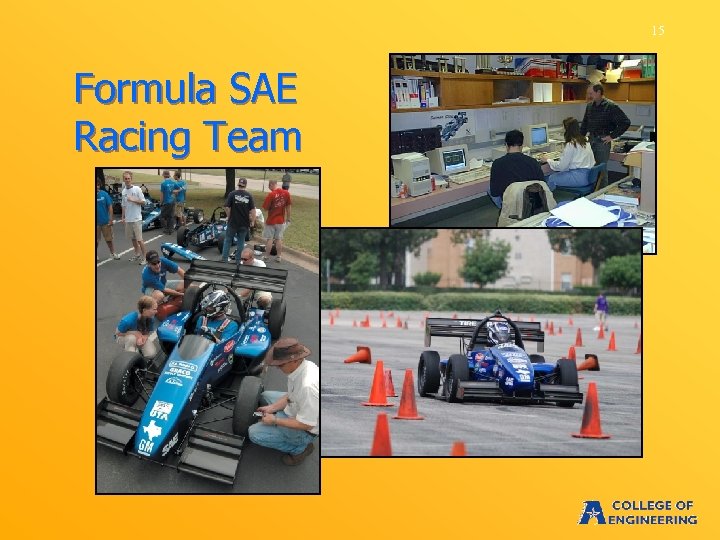 15 Formula SAE Racing Team 