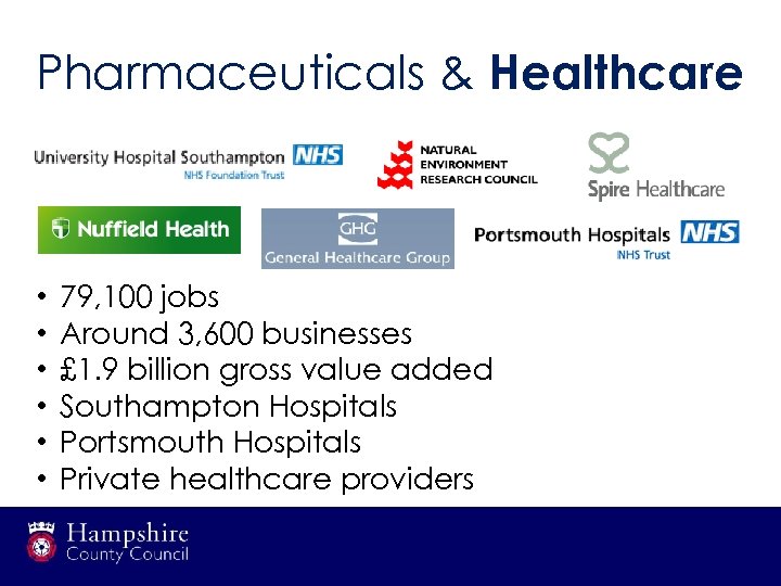 Pharmaceuticals & Healthcare • • • 79, 100 jobs Around 3, 600 businesses £