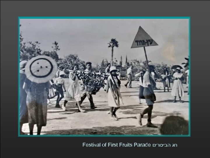 Festival of First Fruits Parade חג הביכורים 