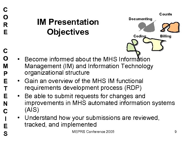 C O R E C O M P E T E N C I