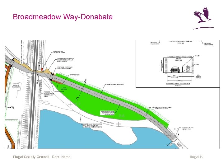 Broadmeadow Way-Donabate Fingal County Council Dept. Name fingal. ie 