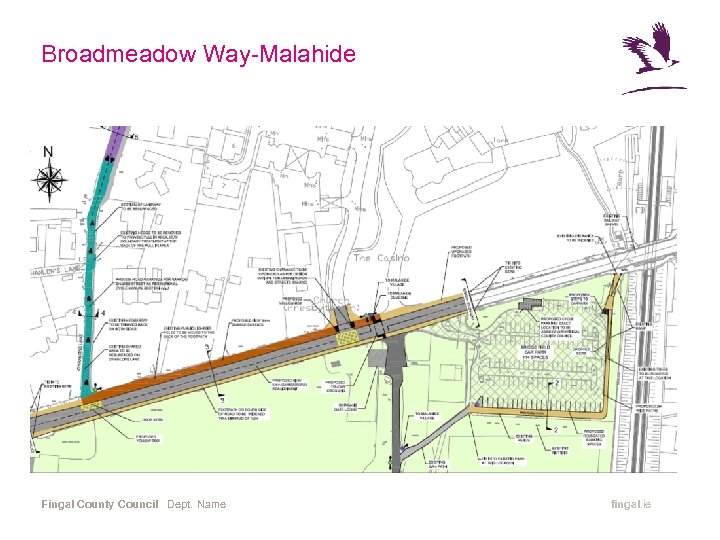 Broadmeadow Way-Malahide Fingal County Council Dept. Name fingal. ie 