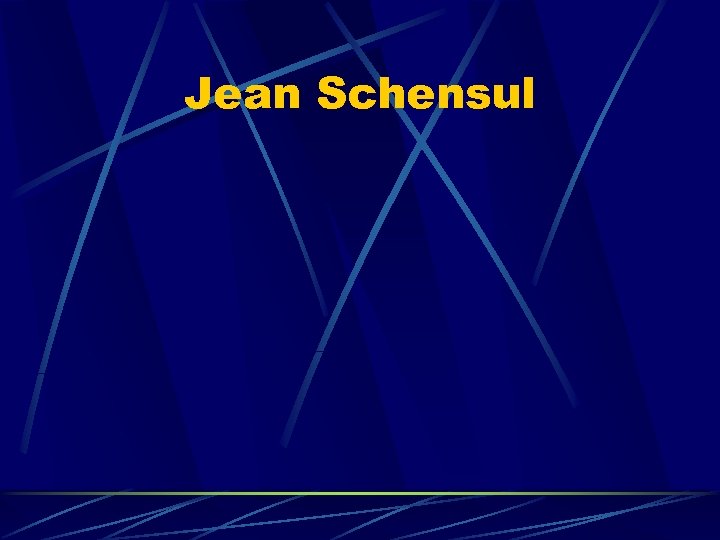 Jean Schensul 