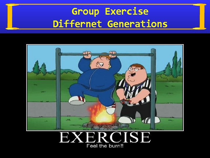 Group Exercise Differnet Generations 