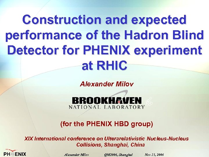 Construction and expected performance of the Hadron Blind Detector for PHENIX experiment at RHIC