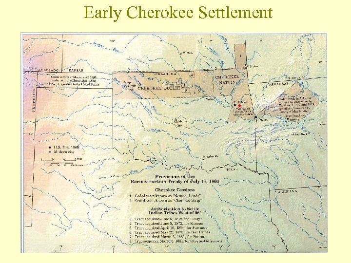 Early Cherokee Settlement 