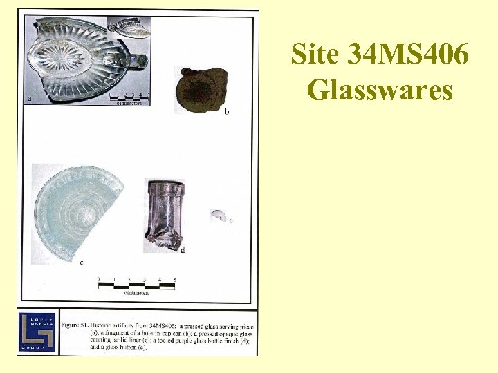 Site 34 MS 406 Glasswares 
