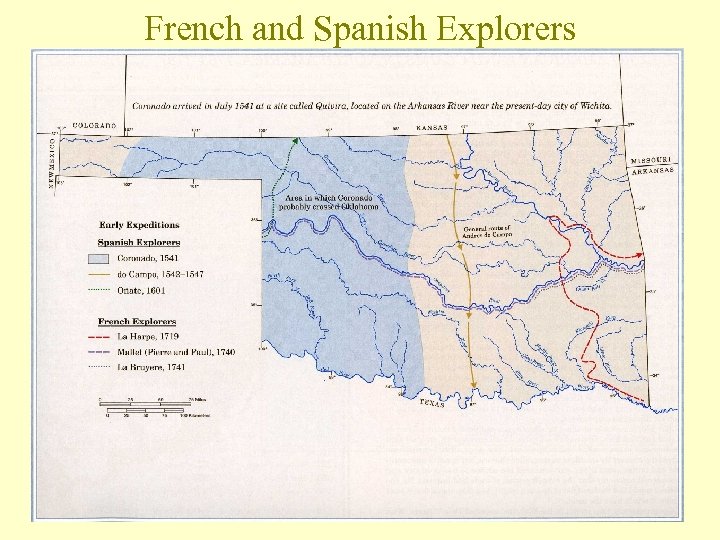 French and Spanish Explorers 