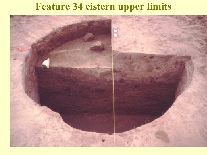 Feature 34 cistern upper limits 