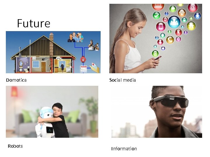 Future Domotica Social media Robots Information 