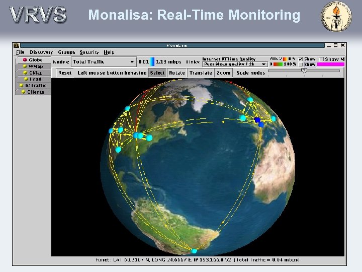 Monalisa: Real-Time Monitoring 