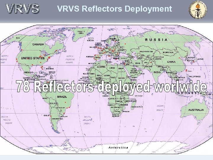 VRVS Reflectors Deployment 