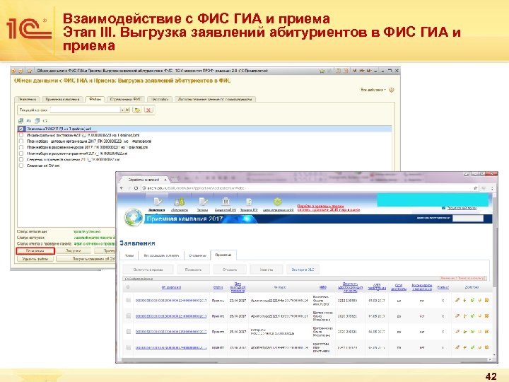 Результаты фис. ФИС ГИА. ФИС прием СПО.