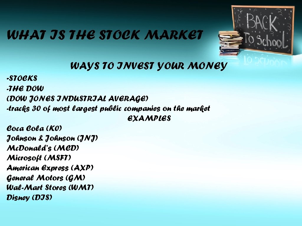 Stock Market Place