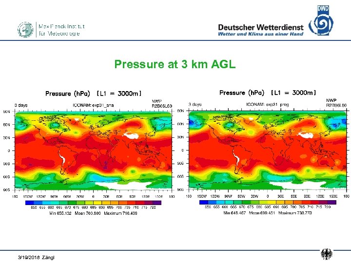 Pressure at 3 km AGL 3/19/2018 Zängl 