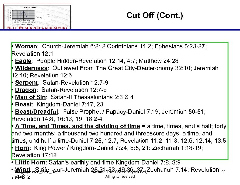 Cut Off (Cont. ) • Woman: Church-Jeremiah 6: 2; 2 Corinthians 11: 2; Ephesians