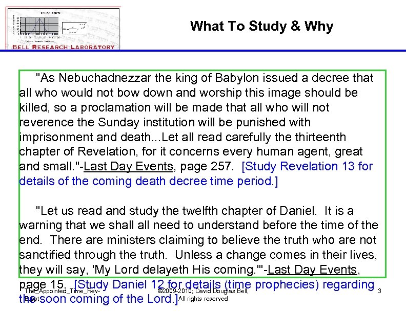 What To Study & Why "As Nebuchadnezzar the king of Babylon issued a decree