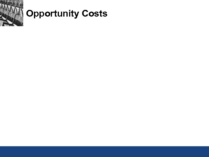 Opportunity Costs 