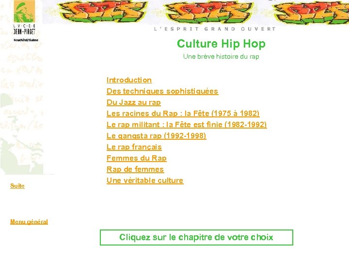 Culture Hip Hop Une brève histoire du rap Suite Introduction Des techniques sophistiquées Du