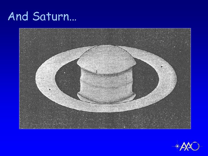 And Saturn… 