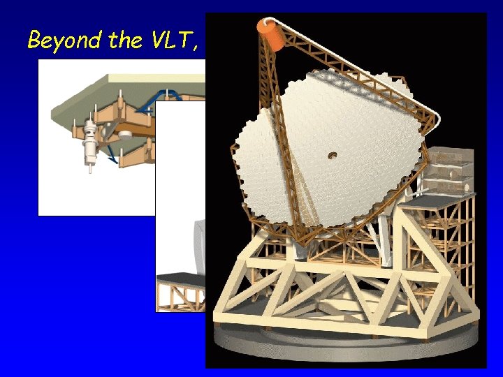 Beyond the VLT, the thinking goes like this: 