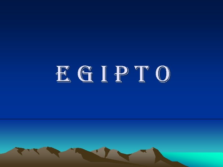 EGIPTO 
