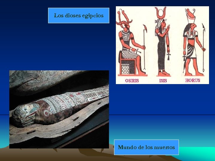 Los dioses egipcios Mundo de los muertos 