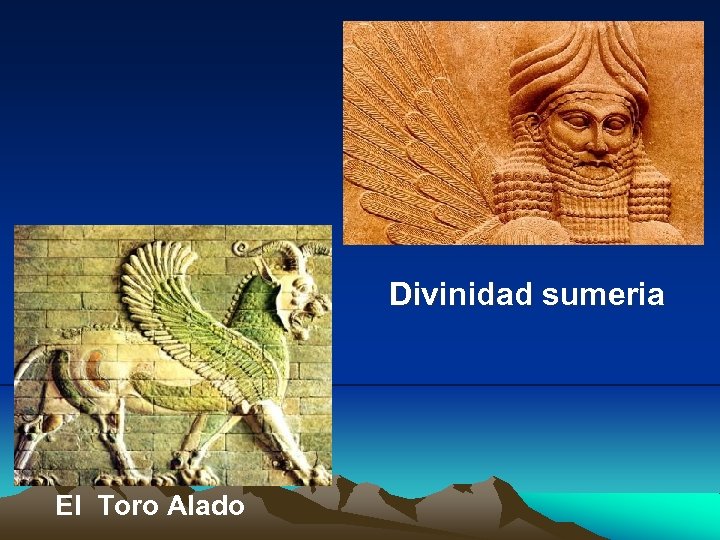 Divinidad sumeria El Toro Alado 