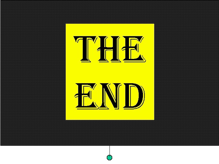 THE END 