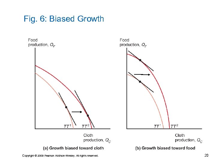 Fig. 6: Biased Growth Copyright © 2009 Pearson Addison-Wesley. All rights reserved. 20 