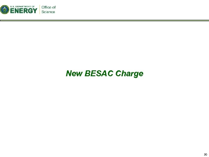 New BESAC Charge 30 