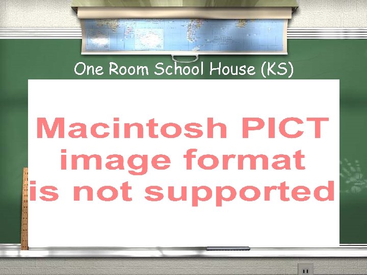 One Room School House (KS) 