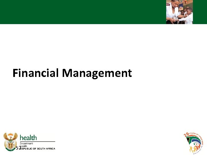 Financial Management 52 