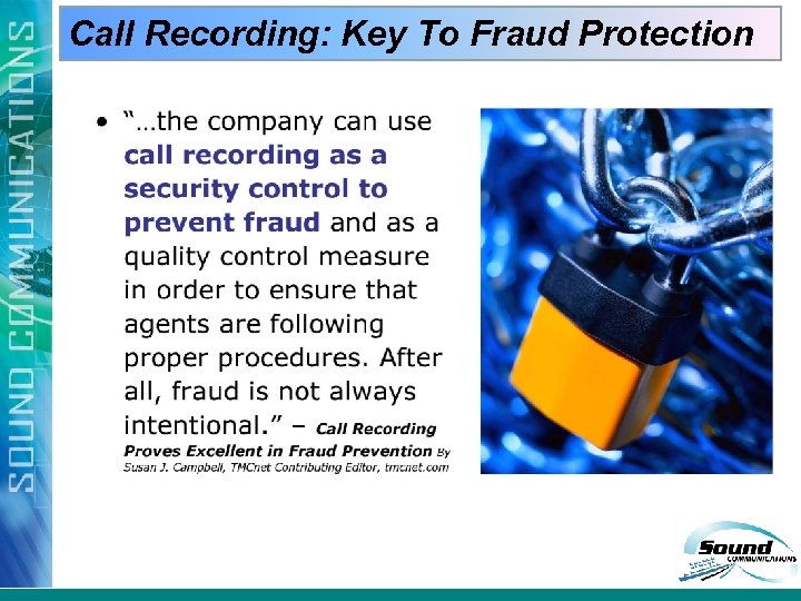 Call Recording: Key To Fraud Protection 