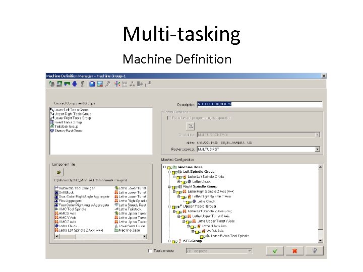 Multi-tasking Machine Definition 