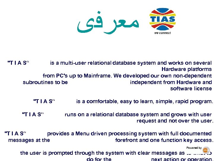  ﻣﻌﺮﻓی ﺭﺑﺮ ﺍﺳﺖ ﻭ ﺑﺮ ﺭﻭی ﻫﺮ ﺳﺨﺖﺍﻓﺰﺍﺭی ﻗﺎﺑﻞ ﺍﺟﺮﺍ ﺍﺳﺖ، ﻣﺎ ﺑﺎ