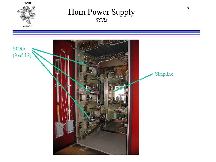 NUMI 6 Horn Power Supply SCRs (3 of 12) Stripline 