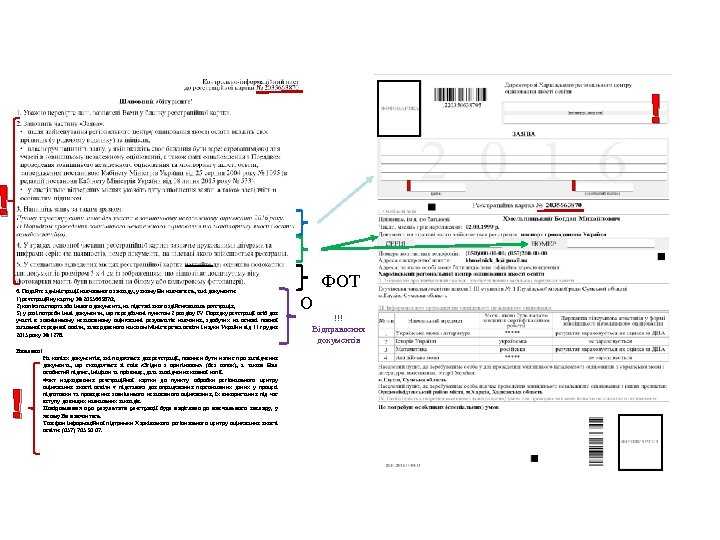 ! ! ! 6. Подайте адміністрації навчального закладу, у якому Ви навчаєтесь, такі документи: