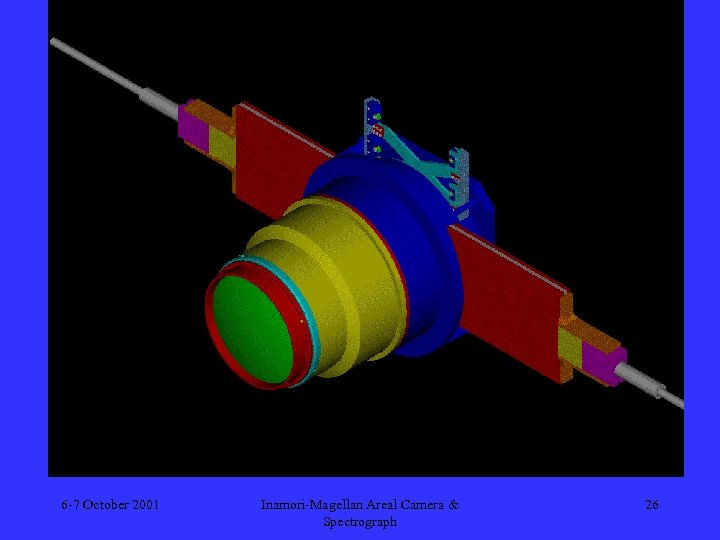 6 -7 October 2001 Inamori-Magellan Areal Camera & Spectrograph 26 
