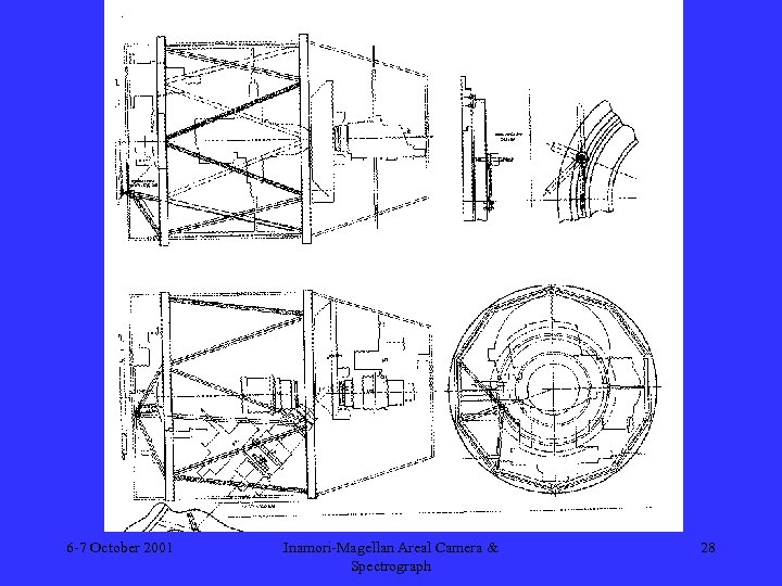 6 -7 October 2001 Inamori-Magellan Areal Camera & Spectrograph 28 