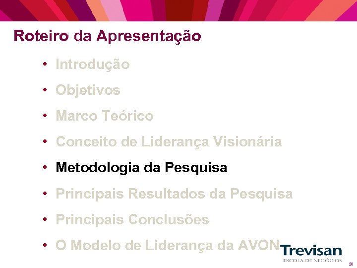 Roteiro da Apresentação • Introdução • Objetivos • Marco Teórico • Conceito de Liderança