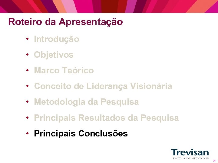 Roteiro da Apresentação • Introdução • Objetivos • Marco Teórico • Conceito de Liderança