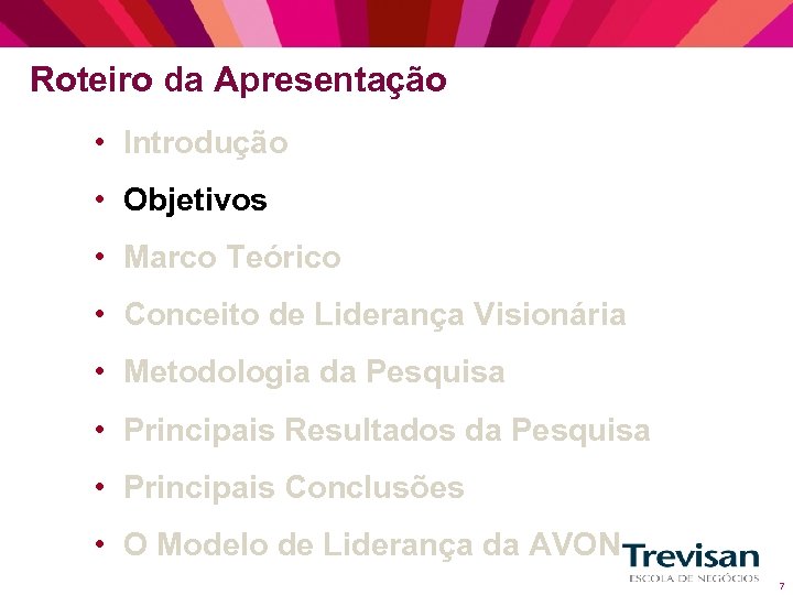 Roteiro da Apresentação • Introdução • Objetivos • Marco Teórico • Conceito de Liderança