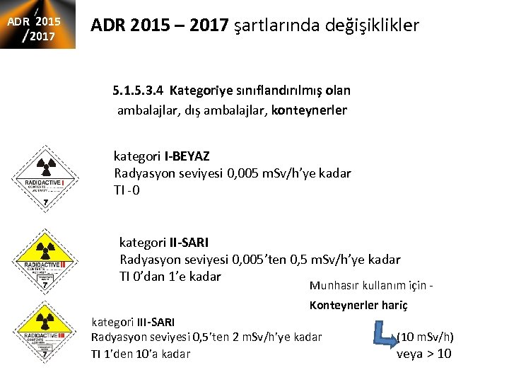 ADR 2015 2017 ADR 2015 – 2017 şartlarında değişiklikler 5. 1. 5. 3. 4