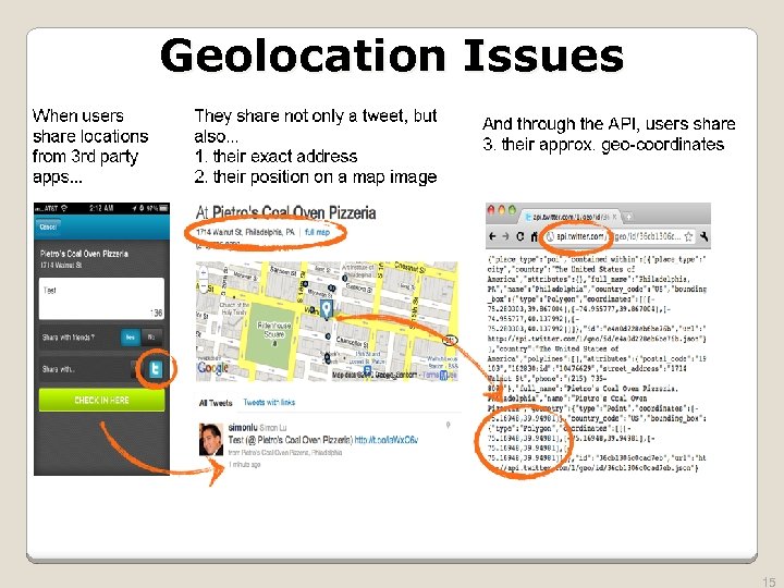 Geolocation Issues 15 