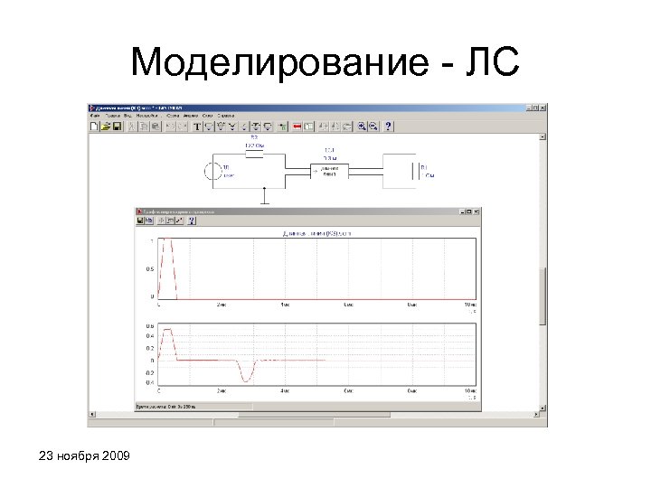 Моделирование - ЛС 23 ноября 2009 