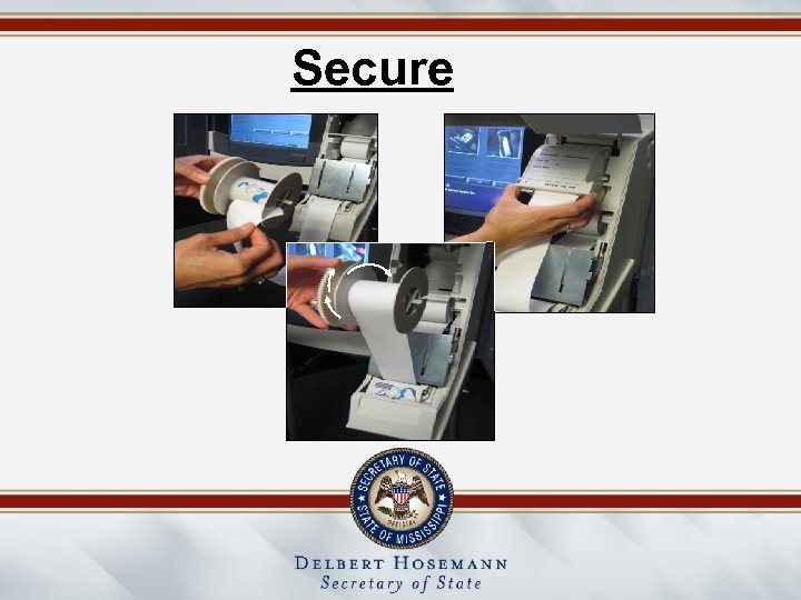 Setup Secure Canister 