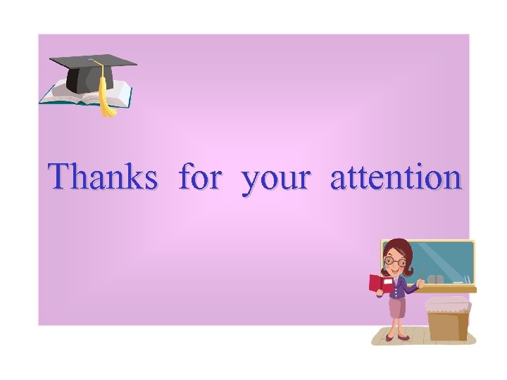 Thanks for your attention 
