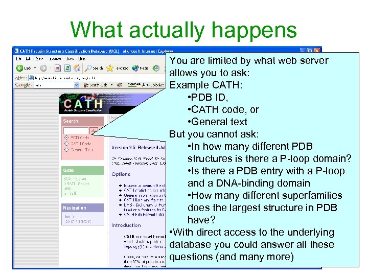 What actually happens You are limited by what web server allows you to ask:
